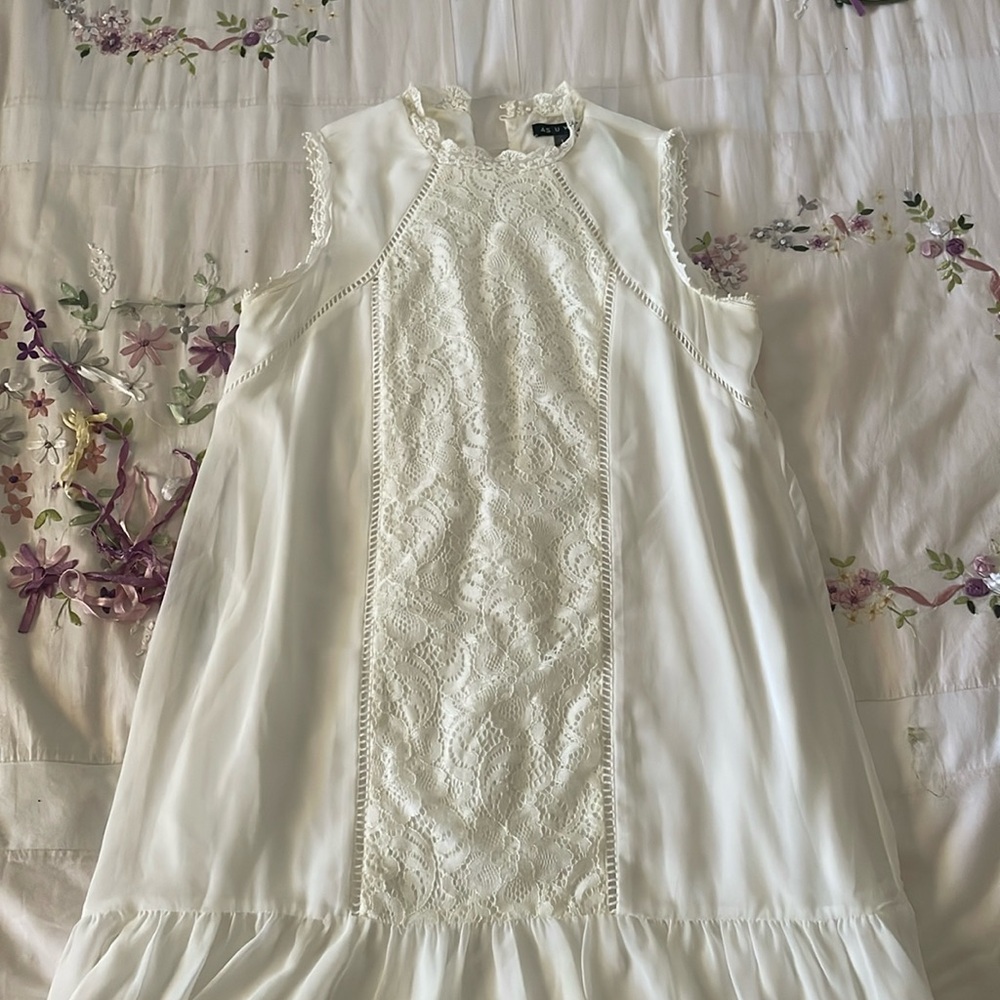 White dress